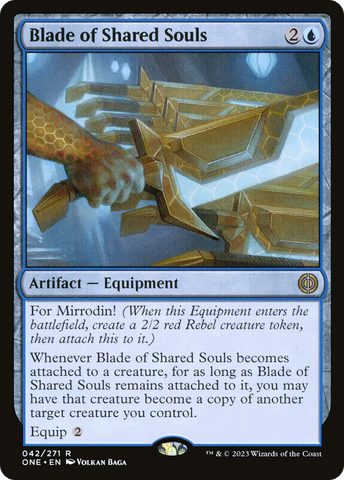 Blade of Shared Souls [Phyrexia: All Will Be One]