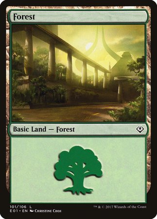 Forest (101) [Archenemy: Nicol Bolas]