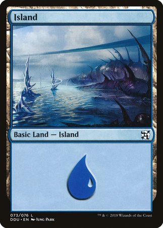 Island (73) [Duel Decks: Elves vs. Inventors]