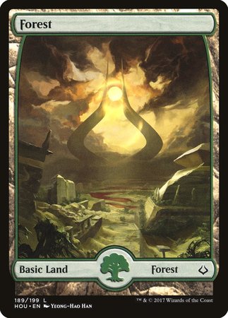 Forest (189) - Full Art [Hour of Devastation]