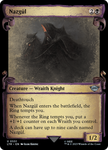 Nazgul (0551) [The Lord of the Rings: Tales of Middle-Earth Showcase Scrolls]