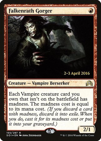 Falkenrath Gorger [Shadows over Innistrad Promos]