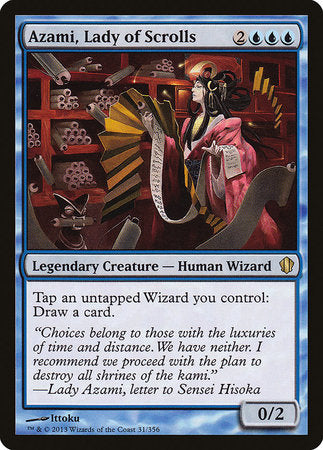 Azami, Lady of Scrolls [Commander 2013]