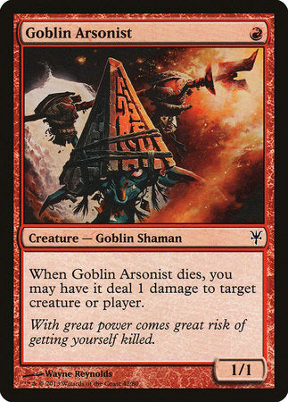 Goblin Arsonist [Duel Decks: Sorin vs. Tibalt]