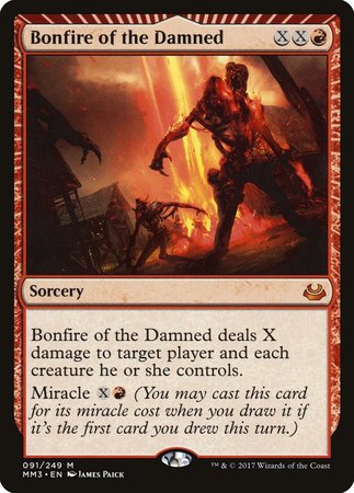 Bonfire of the Damned [Modern Masters 2017]