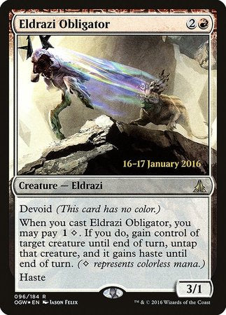 Eldrazi Obligator [Oath of the Gatewatch Promos]