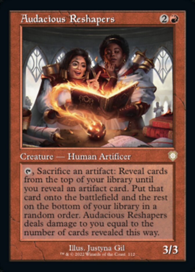 Audacious Reshapers (Retro) [The Brothers' War Commander]