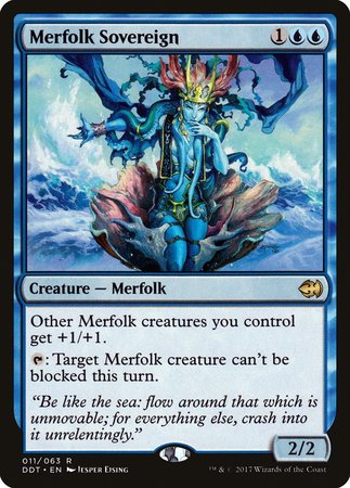 Merfolk Sovereign [Duel Decks: Merfolk vs. Goblins]