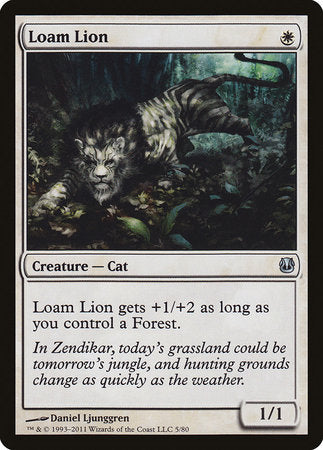 Loam Lion [Duel Decks: Ajani vs. Nicol Bolas]