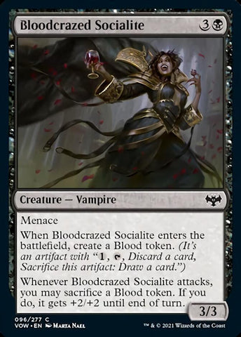 Bloodcrazed Socialite [Innistrad: Crimson Vow]