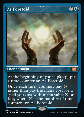 As Foretold (Foil Etched) [Double Masters 2022]