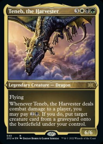 Teneb, the Harvester (Foil Etched) [Double Masters 2022]