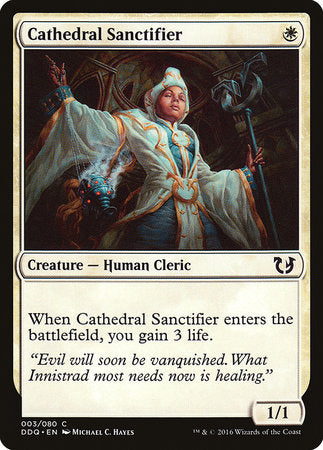 Cathedral Sanctifier [Duel Decks: Blessed vs. Cursed]
