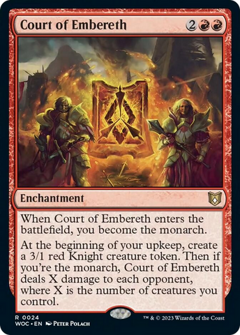 Court of Embereth [Wilds of Eldraine Commander]