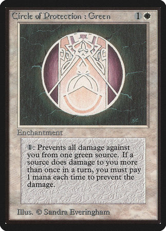 Circle of Protection: Green [Limited Edition Beta]