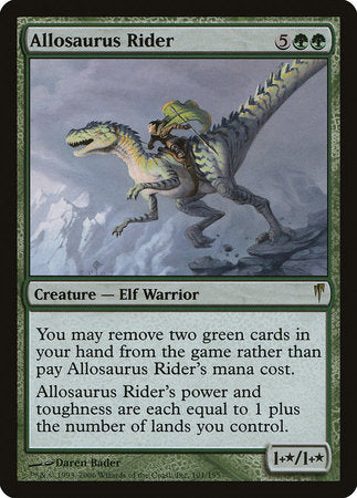 Allosaurus Rider [Coldsnap]