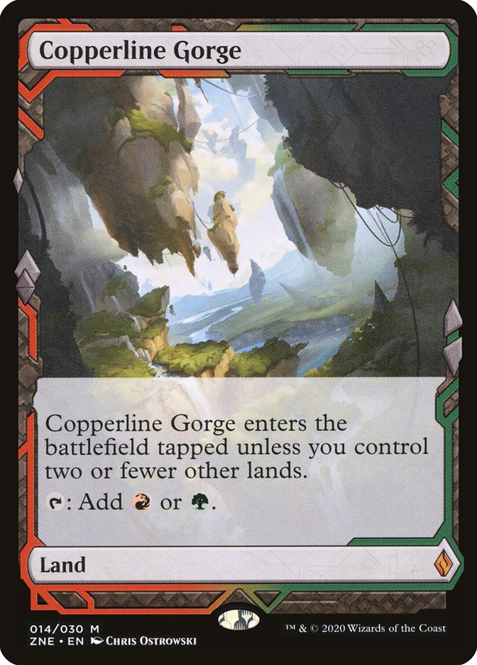 Copperline Gorge [Zendikar Rising Expeditions]