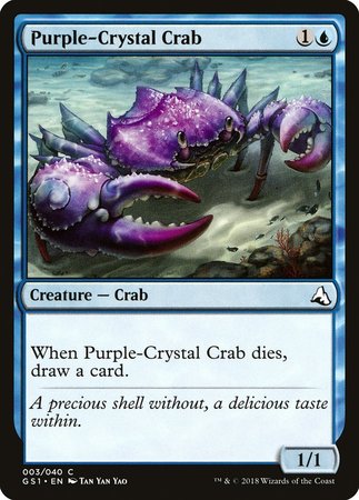 Purple-Crystal Crab [Global Series Jiang Yanggu & Mu Yanling]