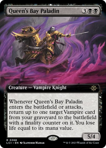 Queen's Bay Paladin (Extended Art) [The Lost Caverns of Ixalan]