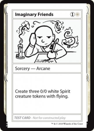 Imaginary Friends (2021 Edition) [Mystery Booster Playtest Cards]