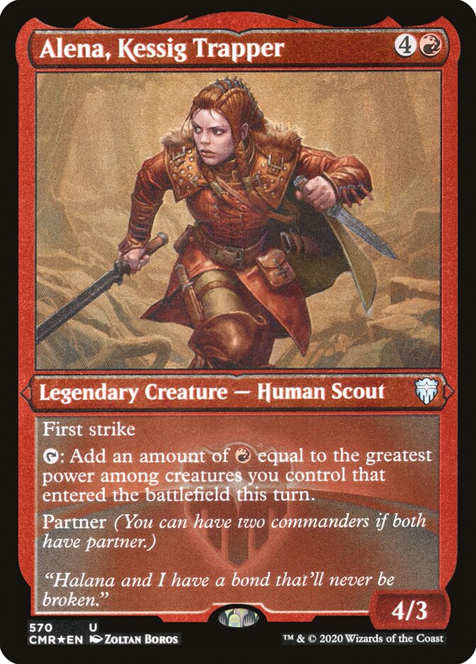 Alena, Kessig Trapper [Commander Legends]