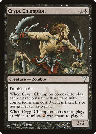 Crypt Champion [Dissension]