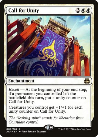 Call for Unity [Aether Revolt]