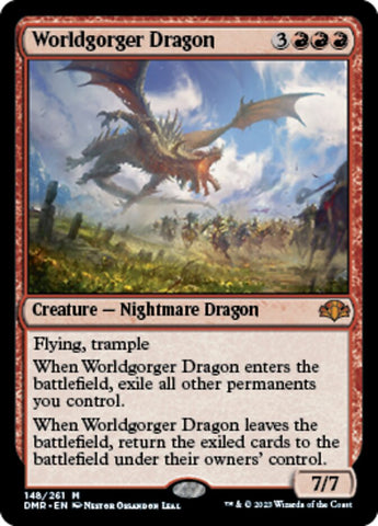 Worldgorger Dragon [Dominaria Remastered]