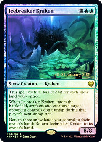 Icebreaker Kraken  [Kaldheim Prerelease Promos]