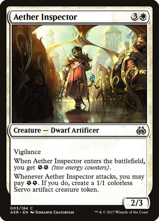 Aether Inspector [Aether Revolt]