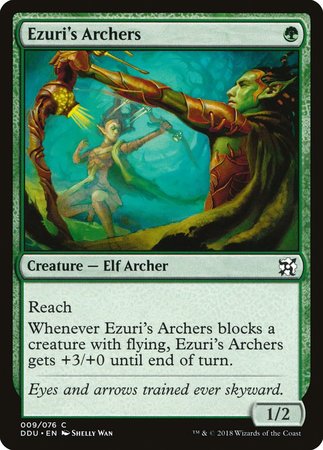 Ezuri's Archers [Duel Decks: Elves vs. Inventors]