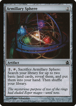 Armillary Sphere [Commander 2011]