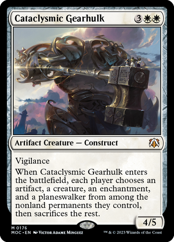 Cataclysmic Gearhulk [March of the Machine Commander]