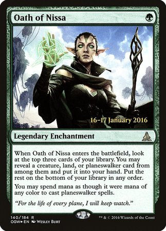 Oath of Nissa [Oath of the Gatewatch Promos]