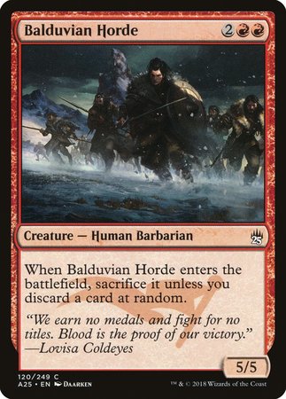 Balduvian Horde [Masters 25]
